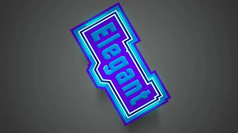 Elegant Label 库存影片 1141377