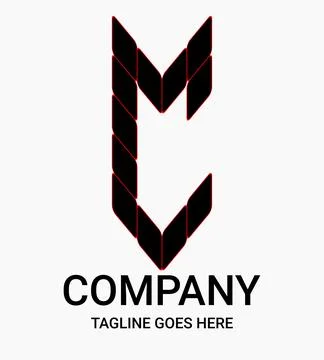 Elegant letter 'c' monogram vector logo. Suitable for t-shirts, gamers, spo.. Stock Illustration