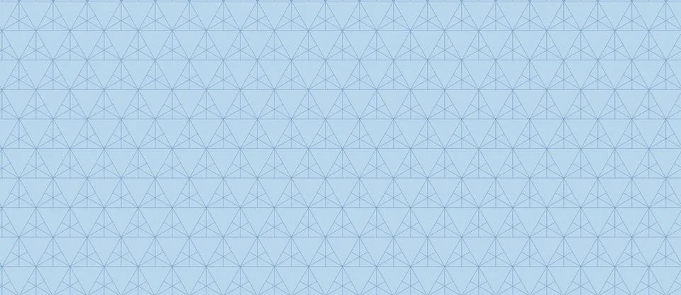 Elegant light blue geometric pattern. Subtle, interconnected triangles create Illustrazione stock