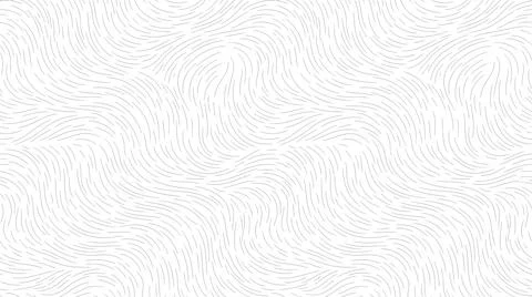 Elegant light gray wavy line pattern on white background for minimalist aes.. Stock Illustration