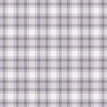 Elegant light grey plaid pattern, a timeless seamless vector textile design f Stockillustratie