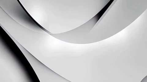 Elegant light grey white seamless looped background. Diagonal white stripes.. Stock Footage 283551118