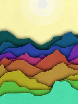 Elegant Lines Background for Presentation Stock Illustration