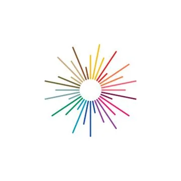 Elegant logo emblem icon vector illustration design Stock Illustration