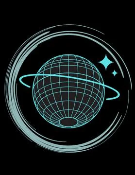 An elegant logo Stock Illustration