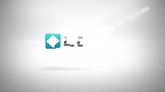 Elegant Logo Pieces Reveal Animation Intro Stock After Effects