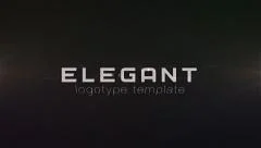 Elegant Logo (White and Black) Stock After Effects