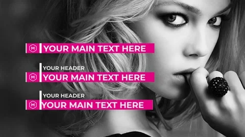 Elegant Lower Thirds  / News Lower Thirds / Corporate Lower Third / Logo Modèle After Effects