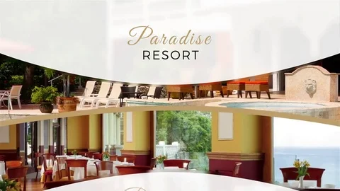 Elegant Luxury Slides After Effects stock