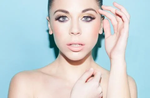 Elegant make up Stock Photos