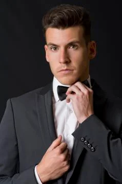 Elegant man Stock Photos