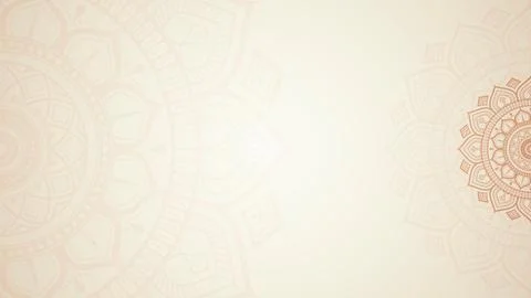 Elegant Mandala Background with Delicate Patterns and Soft Tones Stock Illustration