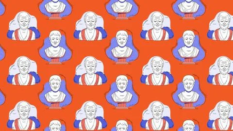 Elegant minimal pattern design Stock Illustration