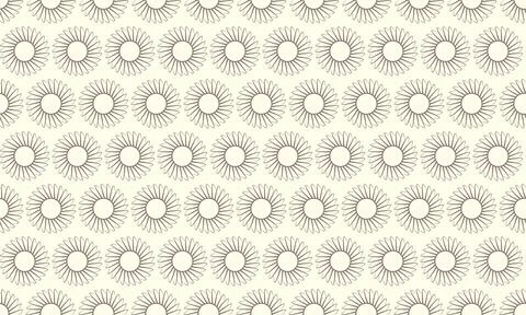 Elegant minimalist sunburst pattern.  Subtle repeating design ideal for websi Stock Illustration