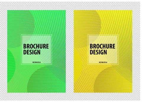 Elegant minimalistic gradient background for brochure design Stock-Illustration