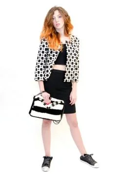 Elegant model Stock Photos