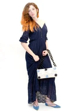 Elegant model Stock Photos