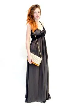 Elegant model Stock Photos