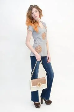 An elegant model Stock Photos