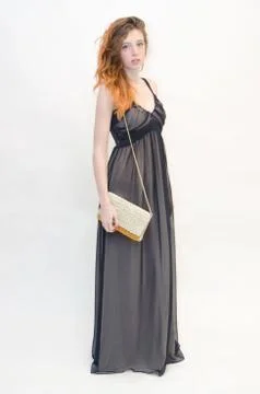 Elegant model Stock Photos