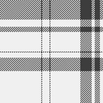 Elegant monochrome plaid pattern.  Subtle texture and classic design ideal .. Stock Illustration
