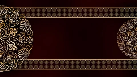 Elegant Motion Motion Astral Bloom Mandala Ramadan Background Stock Footage 327718326