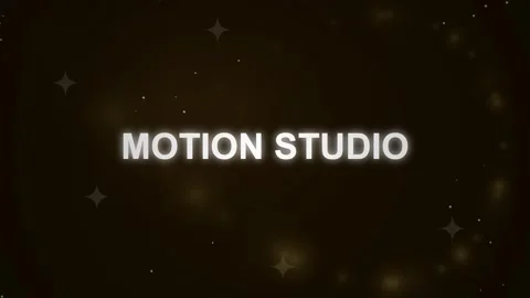 Elegant motion studio background with subtle bokeh lights and dark ambiance Stock Footage 344642062