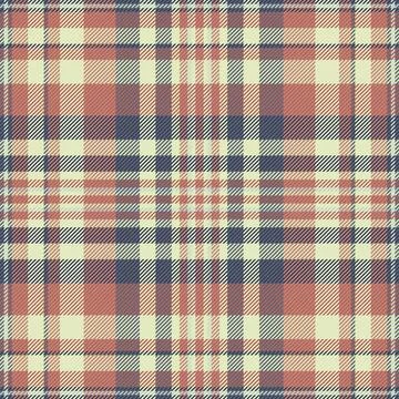 Elegant muted plaid pattern in warm earthy tones.  Perfect for textile desi.. Illustrazione stock