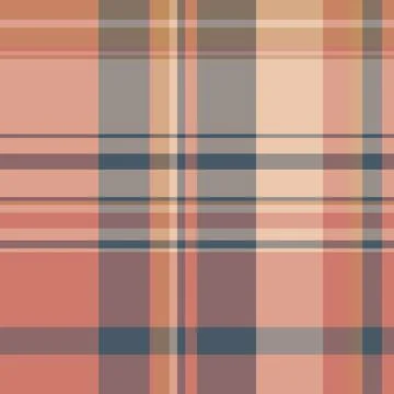 Elegant muted plaid pattern in warm autumnal tones. Perfect for textile desig Stockillustratie