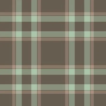 Elegant muted-tone plaid pattern. Subtle earth tones create a sophisticated,  Stock Illustration