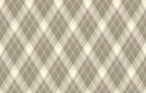 Elegant neutral diamond plaid pattern. Perfect for website backgrounds, texti Stock Illustration