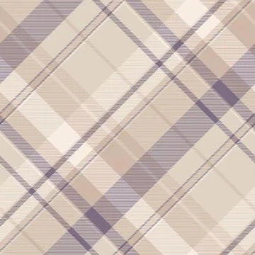 Elegant neutral plaid pattern in beige and mauve tones.  Perfect for textile  Stock Illustration
