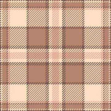 Elegant neutral plaid pattern in soft beige and brown tones.  Perfect for aut Illustrazione stock