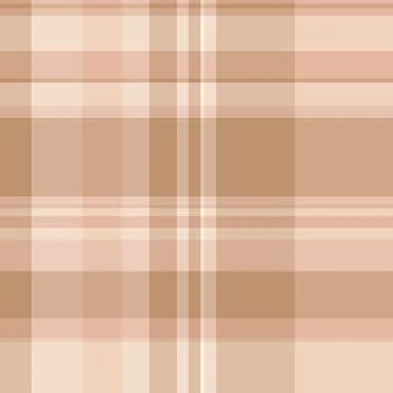 Elegant, neutral plaid pattern in soft earth tones. A versatile background fo Illustrazione stock