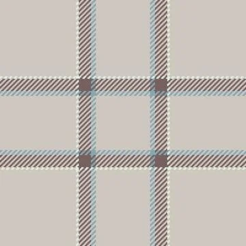 Elegant neutral plaid pattern.  Subtle color palette perfect for textile desi Stock Illustration