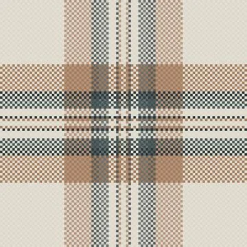 Elegant neutraltoned plaid pattern.  Perfect for textile design, website back Illustrazione stock