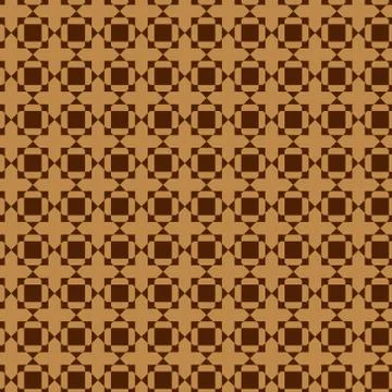 Elegant Nice Brown Pattern Design Template Stock Illustration