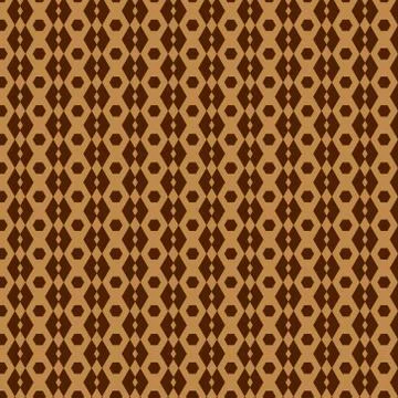 Elegant Nice Brown Pattern Design Template 库存插图