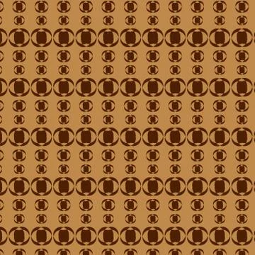 Elegant Nice Brown Pattern Design Template Stock Illustration