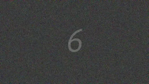 Elegant number nine countdown sequence on deep gradient backdrop. Stock Footage 342205704
