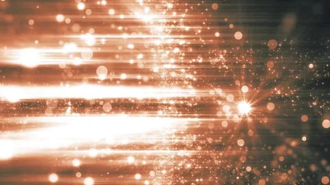 Elegant Orange Abstract With Snowflakes. Видео 82590923