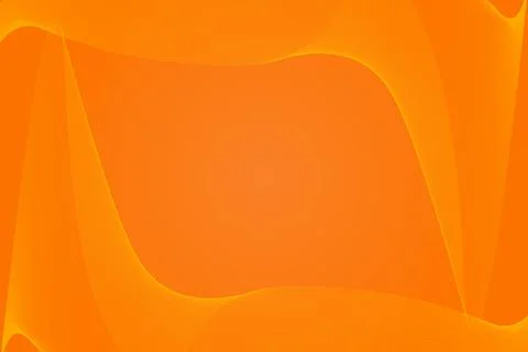 Elegant orange wave background Stock Illustration