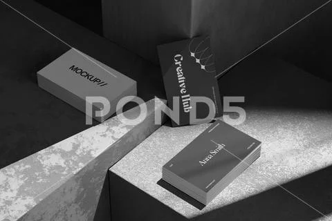 Elegant Packaging Box Mockup PSD Template