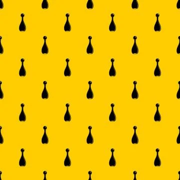 Elegant parfume bottle pattern Illustrazione stock