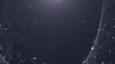 Elegant Particles Background. Loop Video stock 90264022