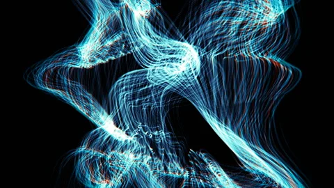 Elegant particles Video stock 87096285