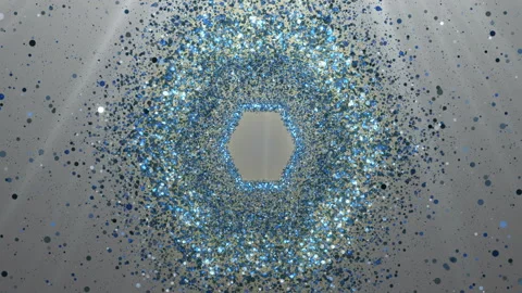 Elegant particles Stock Footage 87126771