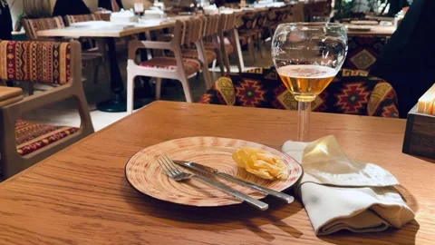 Elegant Pasta Dinner, White Wine With Pasta Ambiance, Relaxed Evening With Wine Stock Footage 325234381