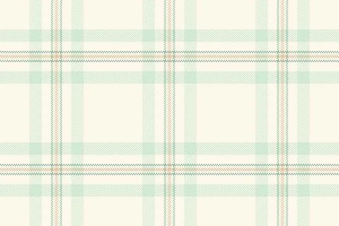Elegant pastel plaid pattern in mint green and beige.  Perfect for textile .. Illustrazione stock