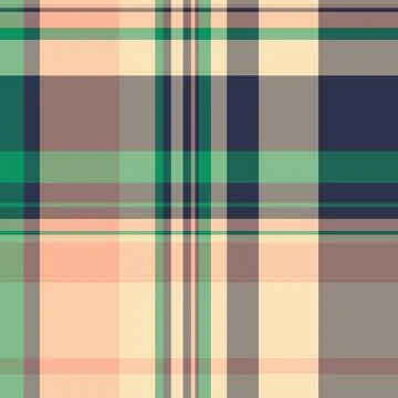 Elegant pastel plaid pattern.  Perfect for textile design, fashion, home deco Stock Illustration